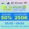 Double Day 5.5: Sale Hè Cực Chất, Săn Quà Cực Đỉnh - Giảm Đến 50%+++