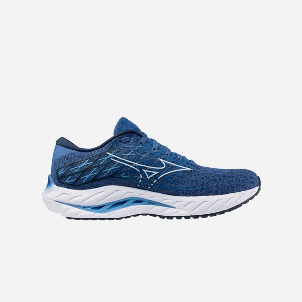 Giày Chạy Bộ Nam Mizuno Wave Inspire 20 2E - Xanh Dương